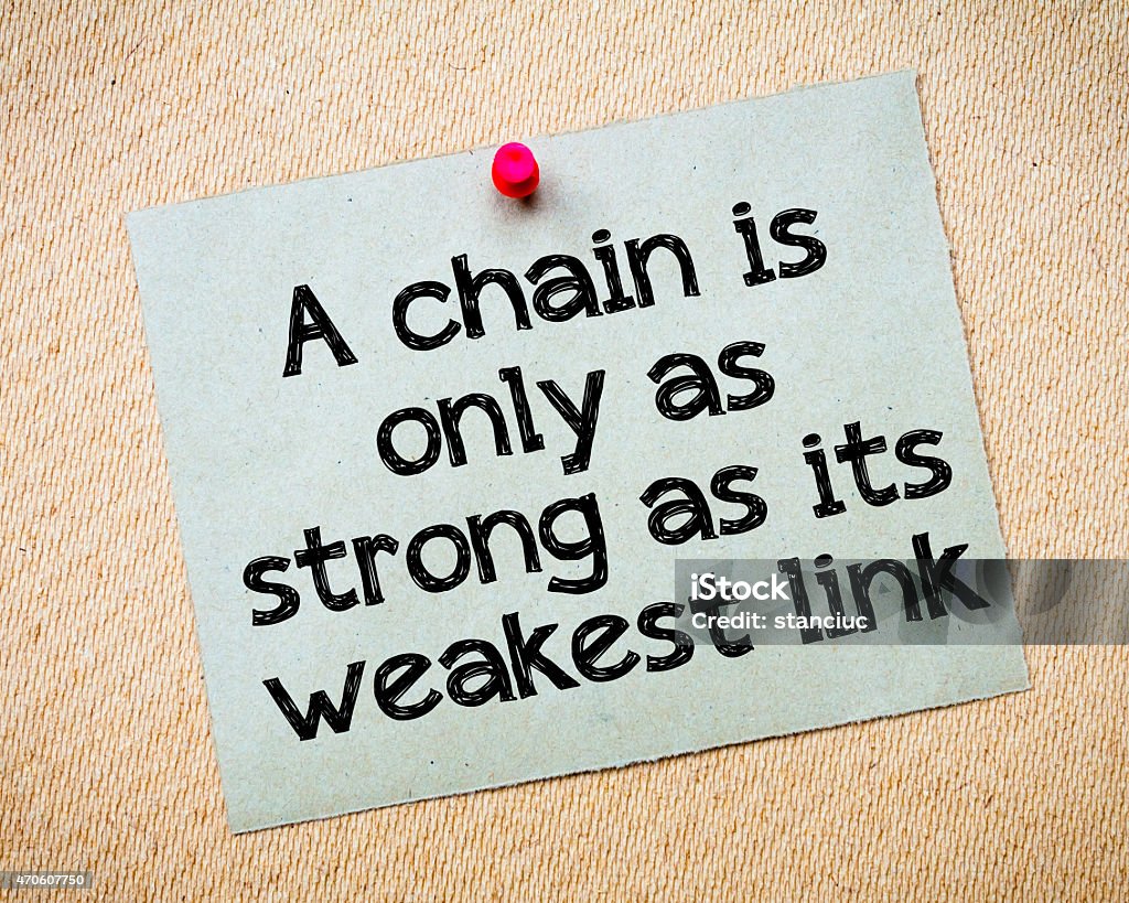 The Chain Is Strong As Its Weakest Link Stock Photo Download Image the-chain-is-strong-as-its-weakest-link-stock-photo-download-image