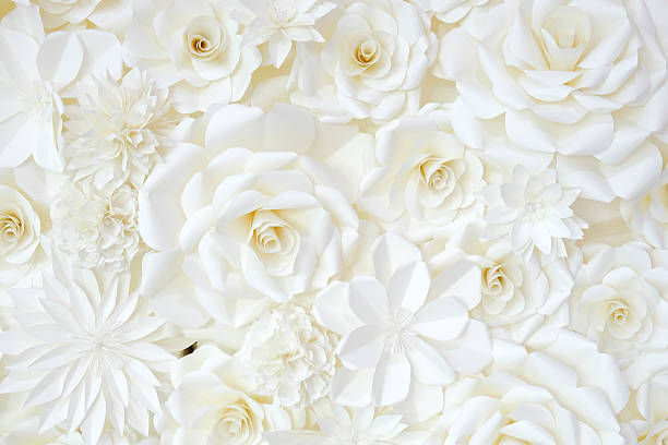 istock Background of paper-folding flower 470612248