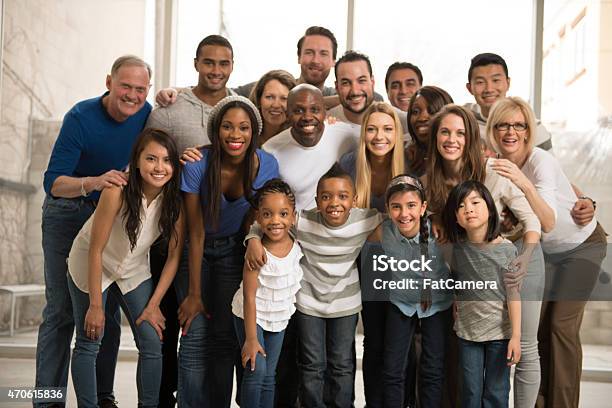 Multigenerational Group Stock Photo - Download Image Now - African-American Ethnicity, Family, Multiracial Group