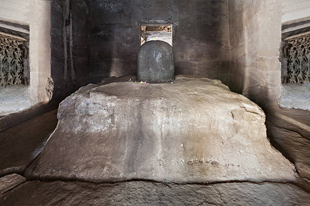 Elephanta Island caves near Mumbai in Maharashtra state, India