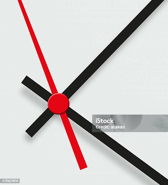 Clock With White Face Stock Photo - Download Image Now - Clock, 2015, Business