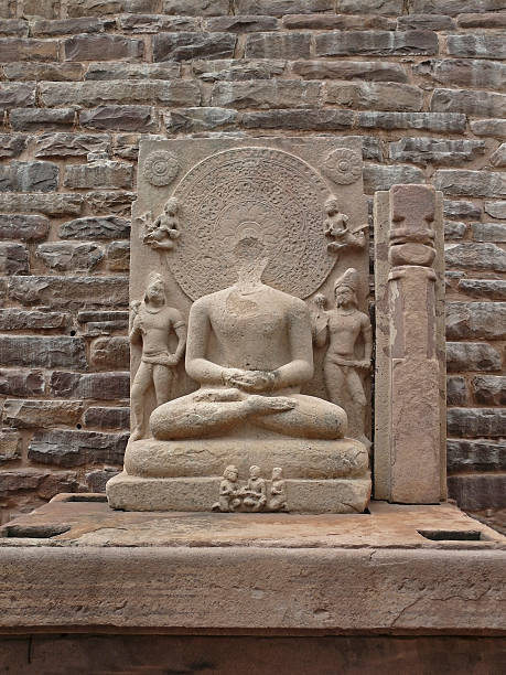 istock Ruined Buddha sculpture at Uttari Toran Dwar, North gate 470622089