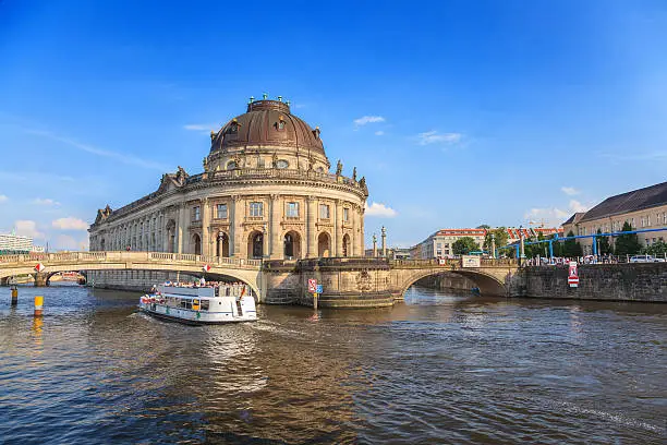 Bode Museum on museum island at Berlin Germany