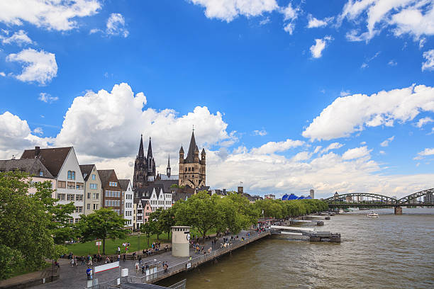 istock Cologne city and Rhine river at Germany 470627842