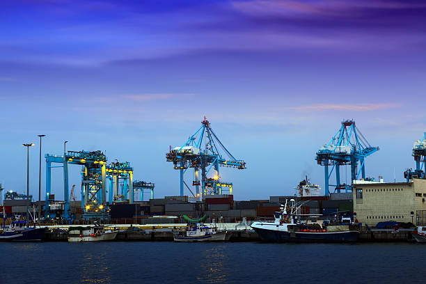 istock Closeup of Port in  twilight 470633886