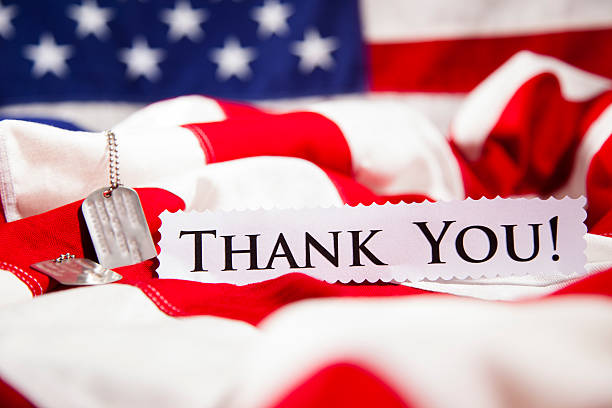 istock U.S. Military dog tags beside 