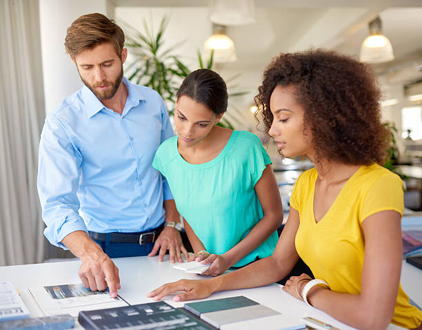 istock Choosing the best materials for their designs 470635236