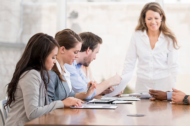 istock Leading a Business Meeting 470635948