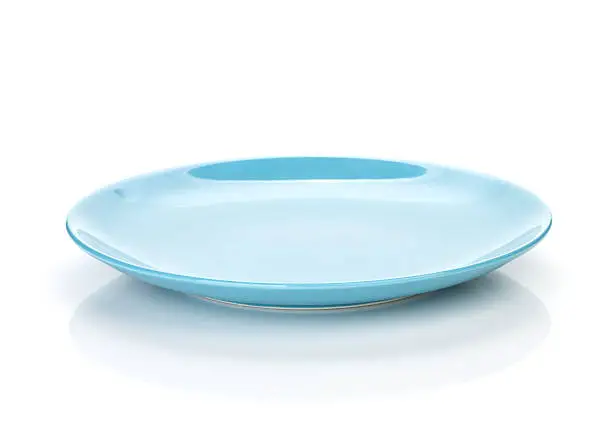 Photo of Blue empty plate