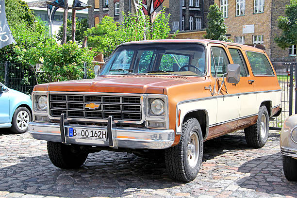 chevrolet silverado - woodie stock-fotos und bilder