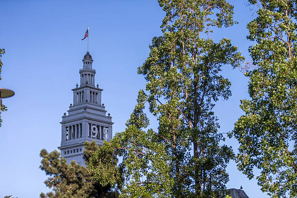 istock Ferry Building with Clock Tower at San Francisco Downtown 470641120