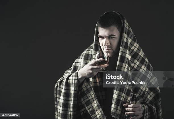 Portrait Of A Alcoholic Stock Photo - Download Image Now - 20-24 Years, 2015, Abuse
