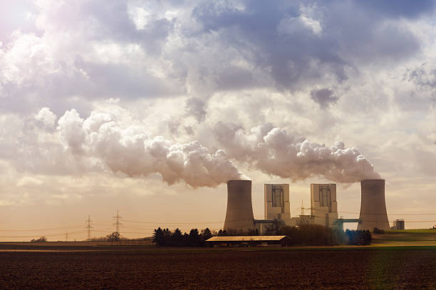 istock Coal burining power plant and dramatic sky 470652092