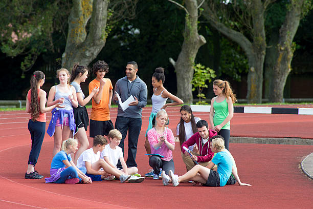 istock Sports Day Team Meeting 470654404