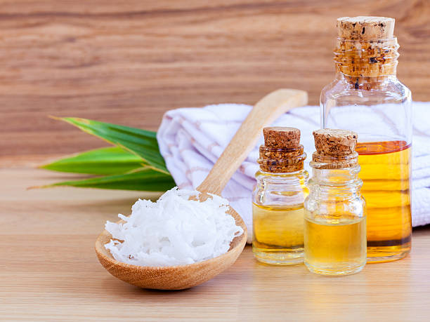 istock Natural Spa Ingredients . - Coconut essential Oil for alternativ 470655018
