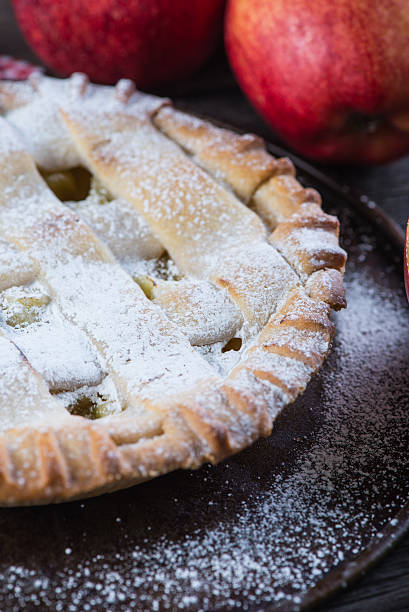 istock homemade apple pie and fresh fruits 470655472