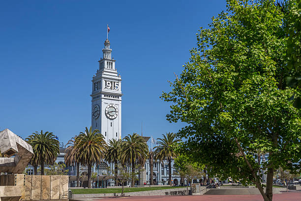 istock Ferry Building with Clock Tower at San Francisco Downtown 470656780