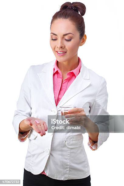 Medicines In Hand Of Doctor Stock Photo - Download Image Now - 2015, Adult, Antibiotic