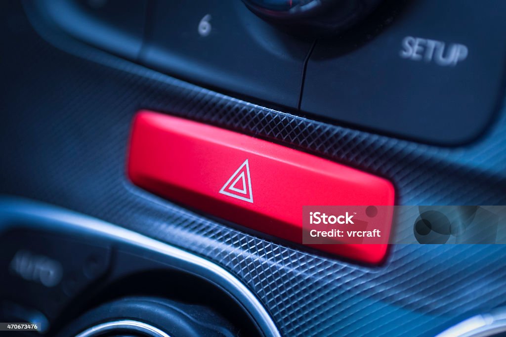 Car Interior Details Car interior details, safety signal. 2015 Stock Photo