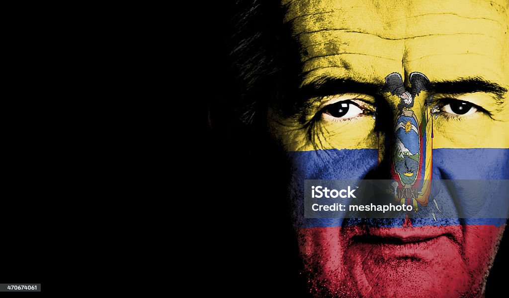 Equador desporto de futebol - Royalty-free Bandeira Foto de stock
