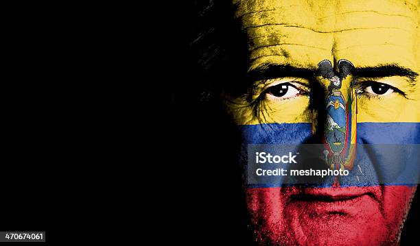 Equador Desporto De Futebol - Fotografias de stock e mais imagens de Bandeira - Bandeira, Bandeira Nacional, De aparência caucasiana