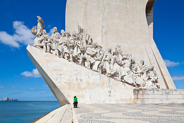 The Monument to the Discoveries, popularly known as Padrão dos Descobrimentos, is a monument built in 1960, on the banks of the Tagus River, in Belém, Lisbon, to commemorate the 500th anniversary of the death of Henry the Navigator