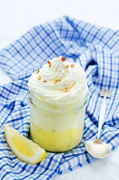 istock layered dessert with lemon cream, ice cream and whipped cream 470684538