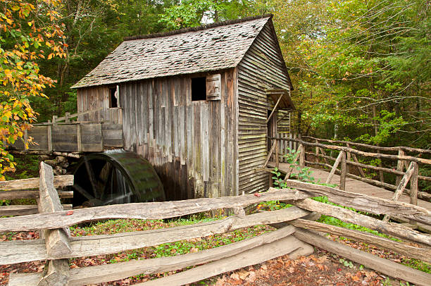 istock Working grist mill in Cades Cove. 470685168