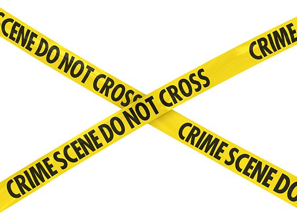istock Crime Scene Do Not Cross Barrier Tape 470685908