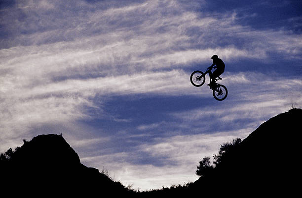 istock Mountain Bike Jump 470686864