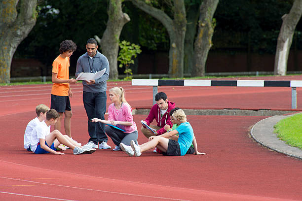 istock Sports Day Team Meeting 470692158