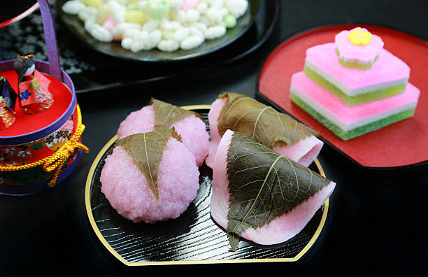 istock Sakuramochi,Japanese traditional sweets for spring 470692450