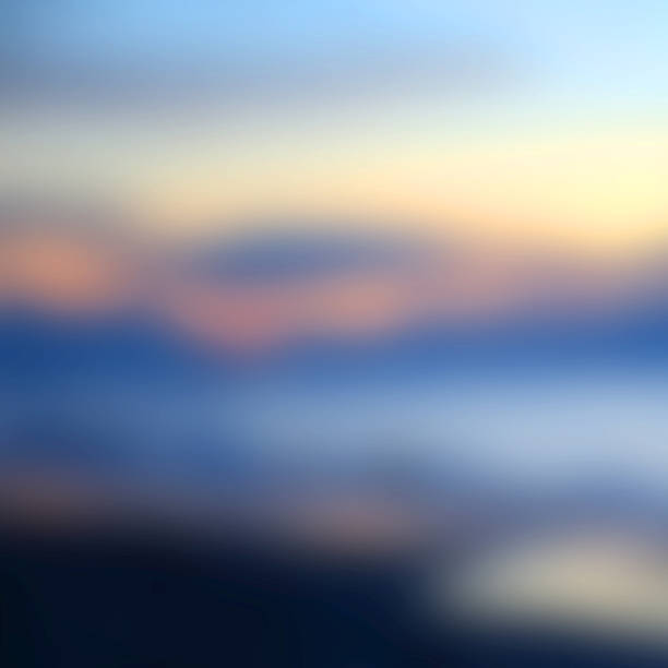 istock Early Morning Light, Blurred Sunrise Background, the Natural Lighting Phenomena. 470696828
