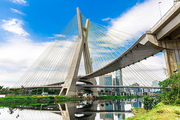 istock Estaiada Bridge in Sao Paulo, Brazil 470701720