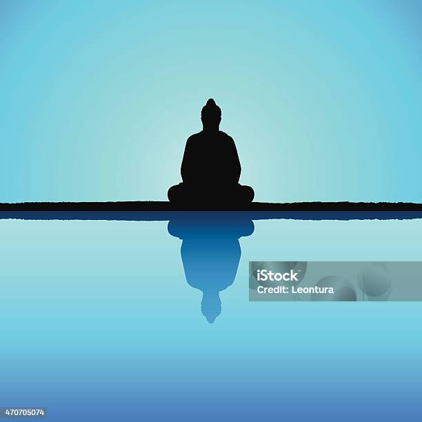 Buddha Stock Illustration - Download Image Now - Buddha, Meditating, Monk - Religious Occupation