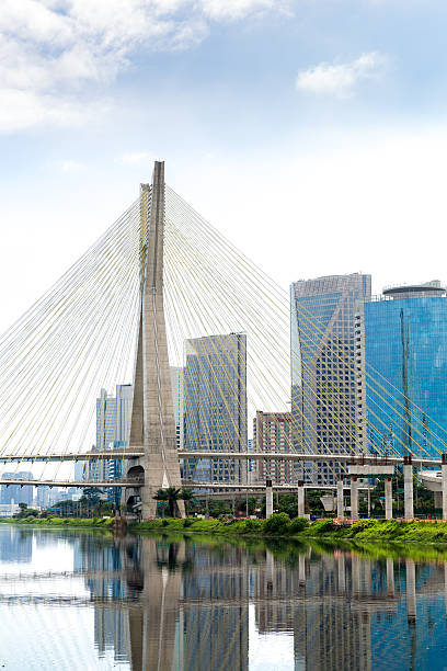 istock Estaiada Bridge in Sao Paulo, Brazil 470705362