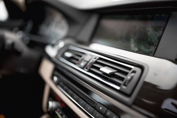 istock Concept wallpaper for auto air conditioning and dashboard 470706052