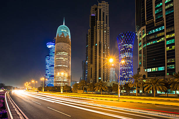 istock Traffic on the streets of Doha 470706846