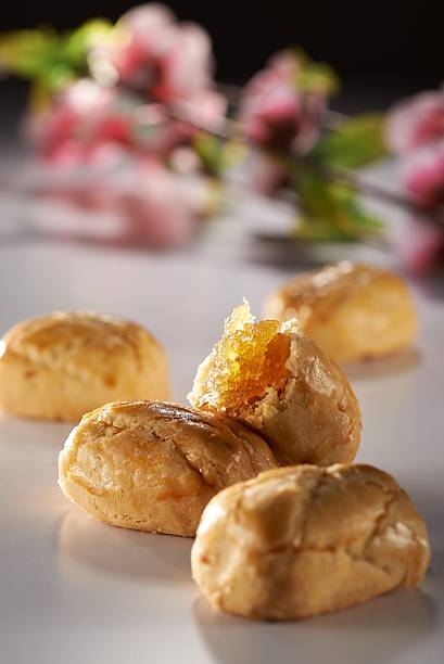 istock Traditional Chinese cookies apple tart 470706881