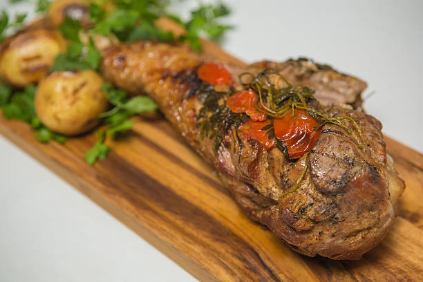 istock roasted leg of turkey 470707022
