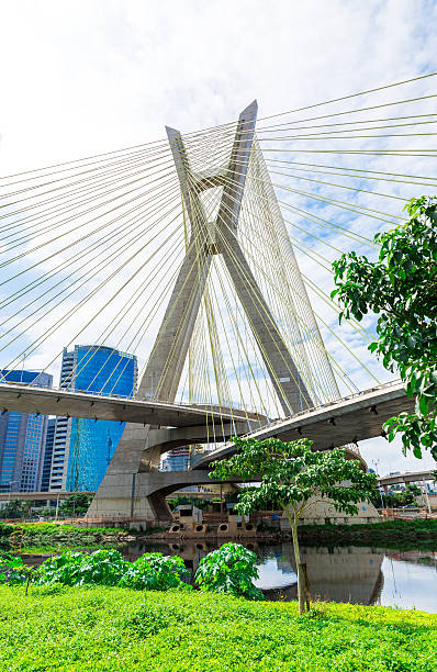 istock Estaiada Bridge in Sao Paulo, Brazil 470707178