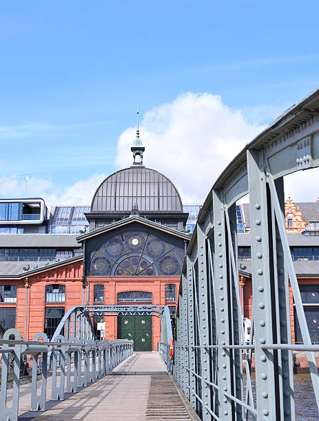 Fischmarkt building (Fish Market) at Hamburg, Germany