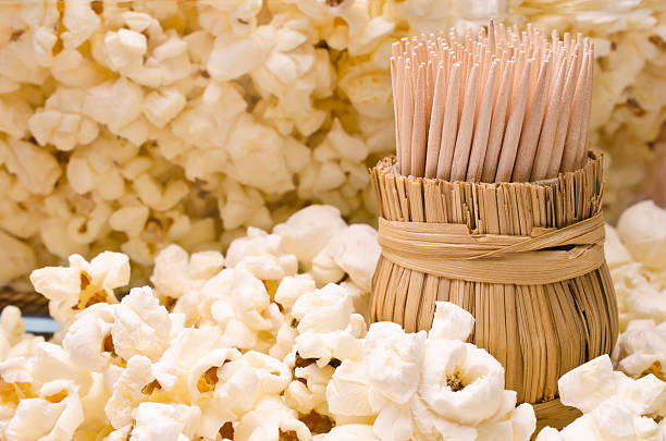 istock Wooden toothpicks in popcorn 470713175
