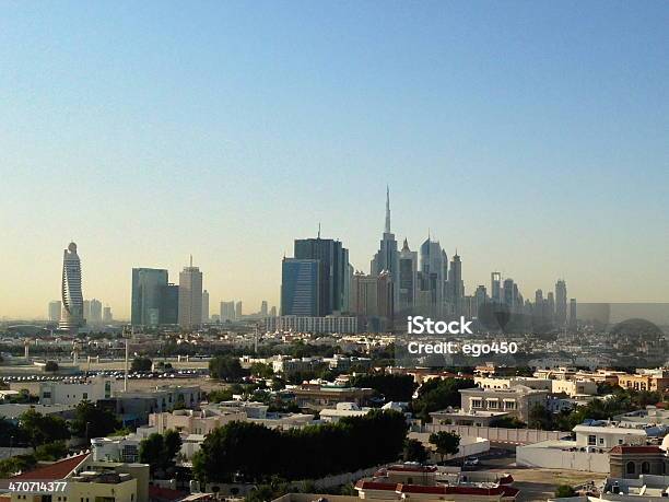Dubai Downtown District Uae Stock Photo - Download Image Now - Architecture, Building Exterior, Built Structure