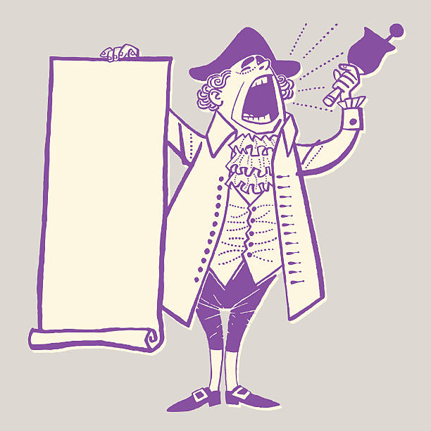 Town Crier Holding Scroll http://csaimages.com/images/istockprofile/csa_vector_dsp.jpg town criers stock illustrations