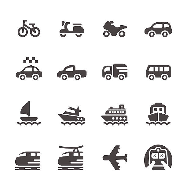 transportation and vehicles icon set 3, vector eps 10 transportation and vehicles icon set 3, vector eps 10. ferry stock illustrations