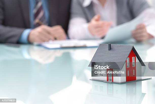 Real Estate Concept Stock Photo - Download Image Now - Mortgage Loan, Mortgage Document, Insurance