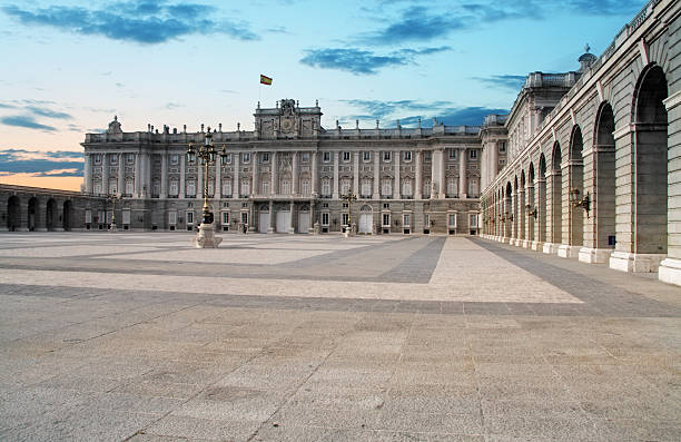 istock Madrid Royal palace, Spain 470720113