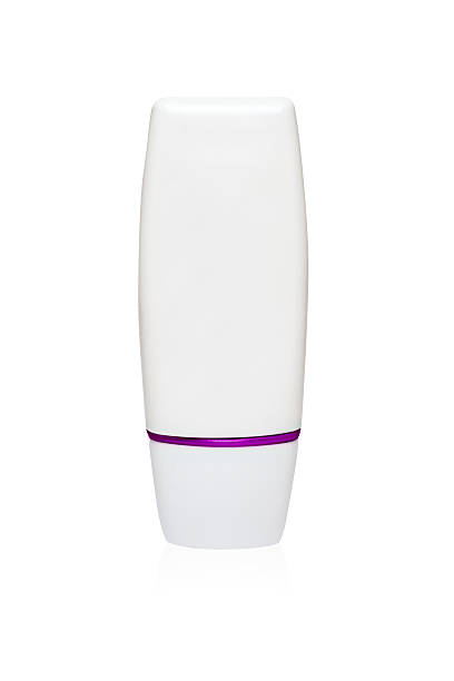 istock White tube mock-up for cream packaging collection in purple 470721840