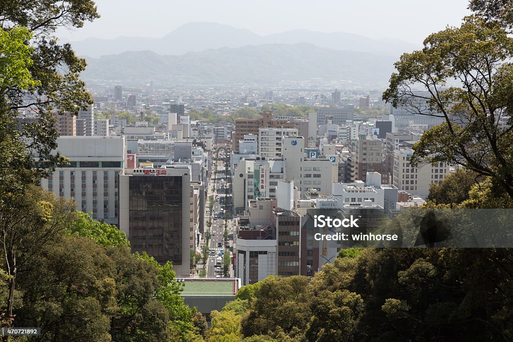 Matsuyama City in Ehime Prefecture, Shikoku, Japan Matsuyama City in Ehime Prefecture, Shikoku, Japan. 2015 Stock Photo